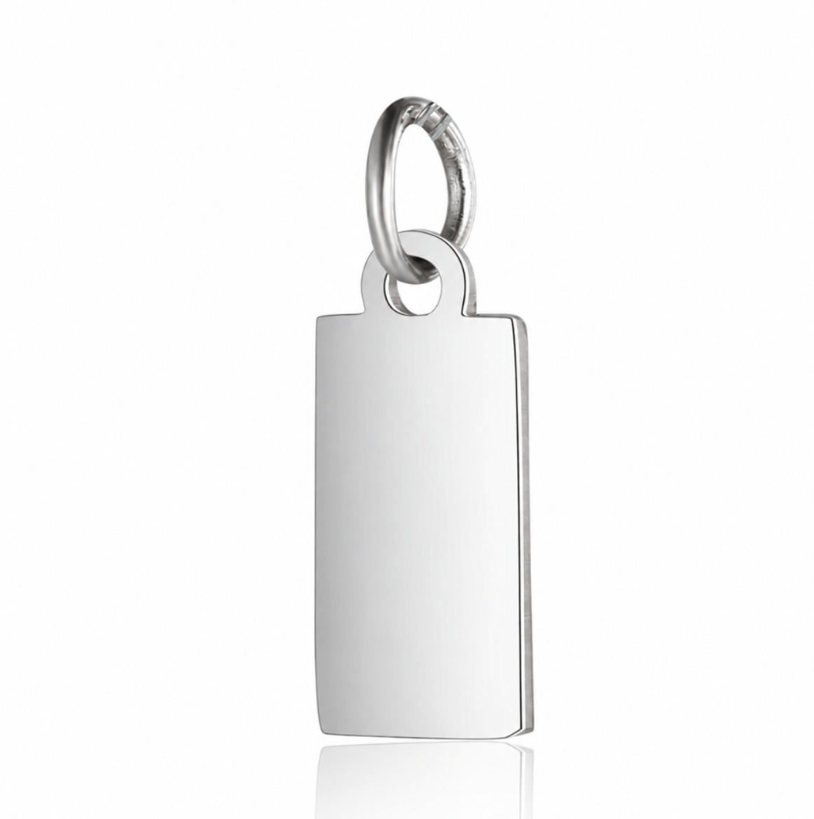 Gravierbarer Etikett Charm Klein