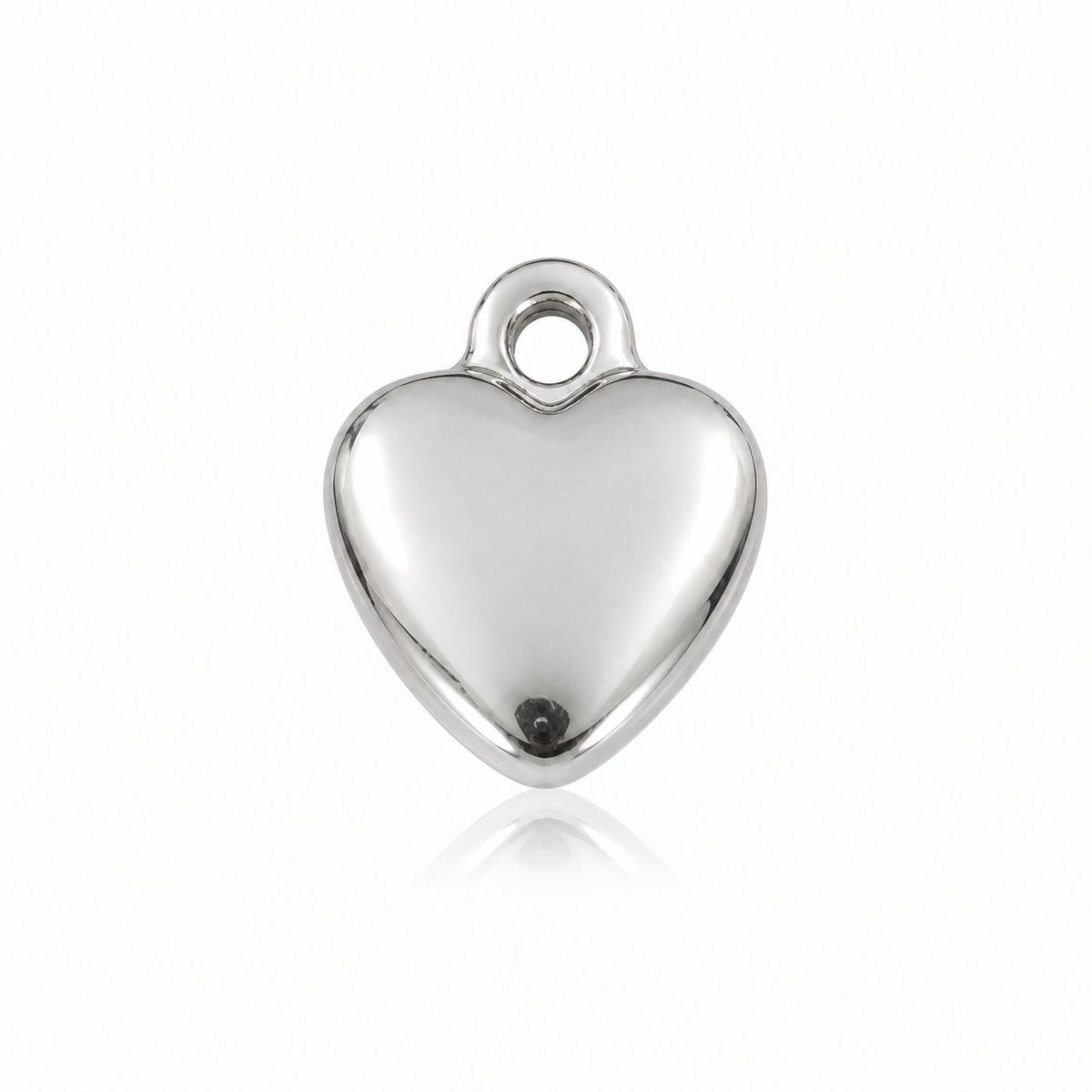 Gravierbarer Herz Charm Klein