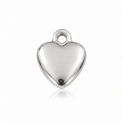 Gravierbarer Herz Charm Klein