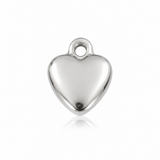 Gravierbarer Herz Charm Klein