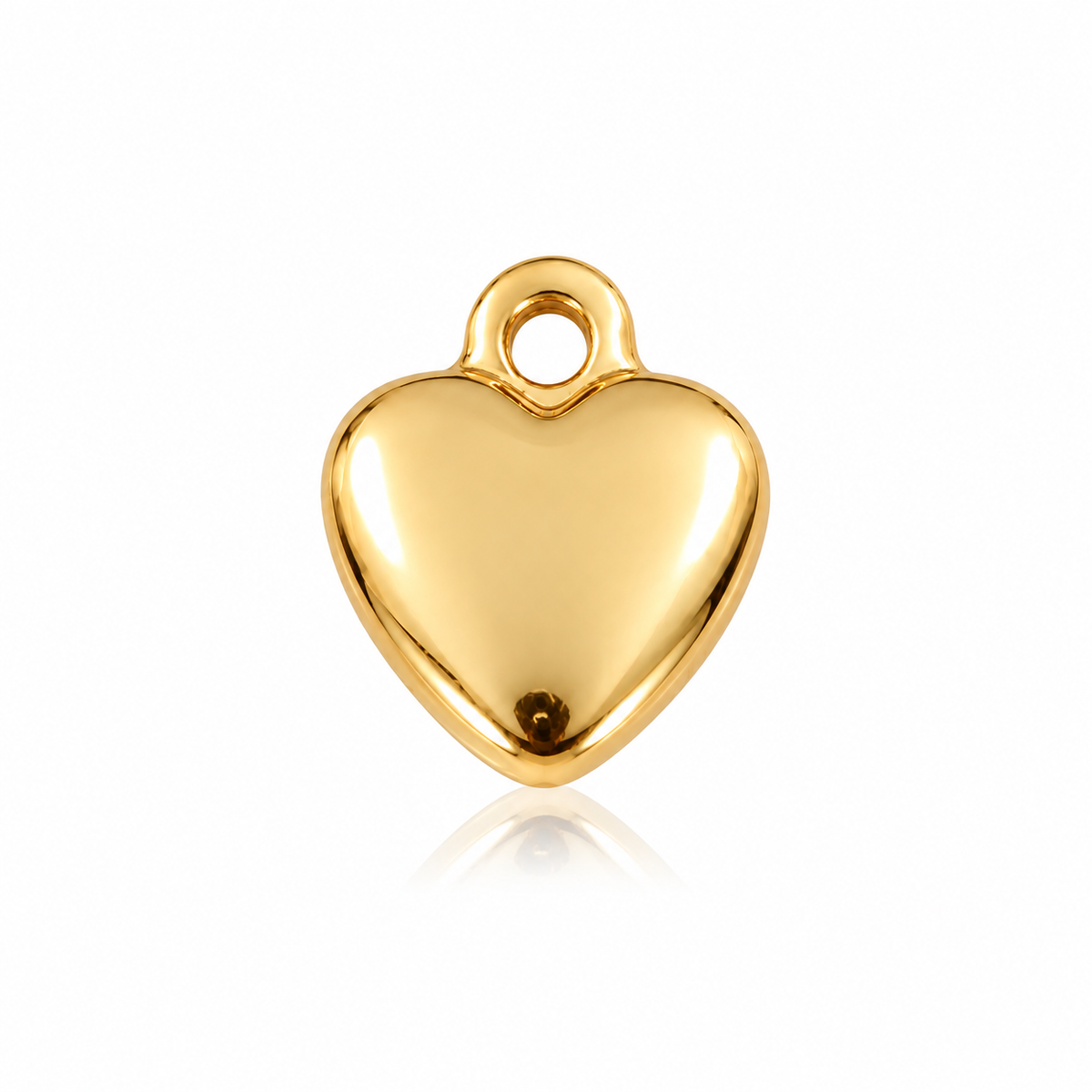 Gravierbarer Herz Charm Klein