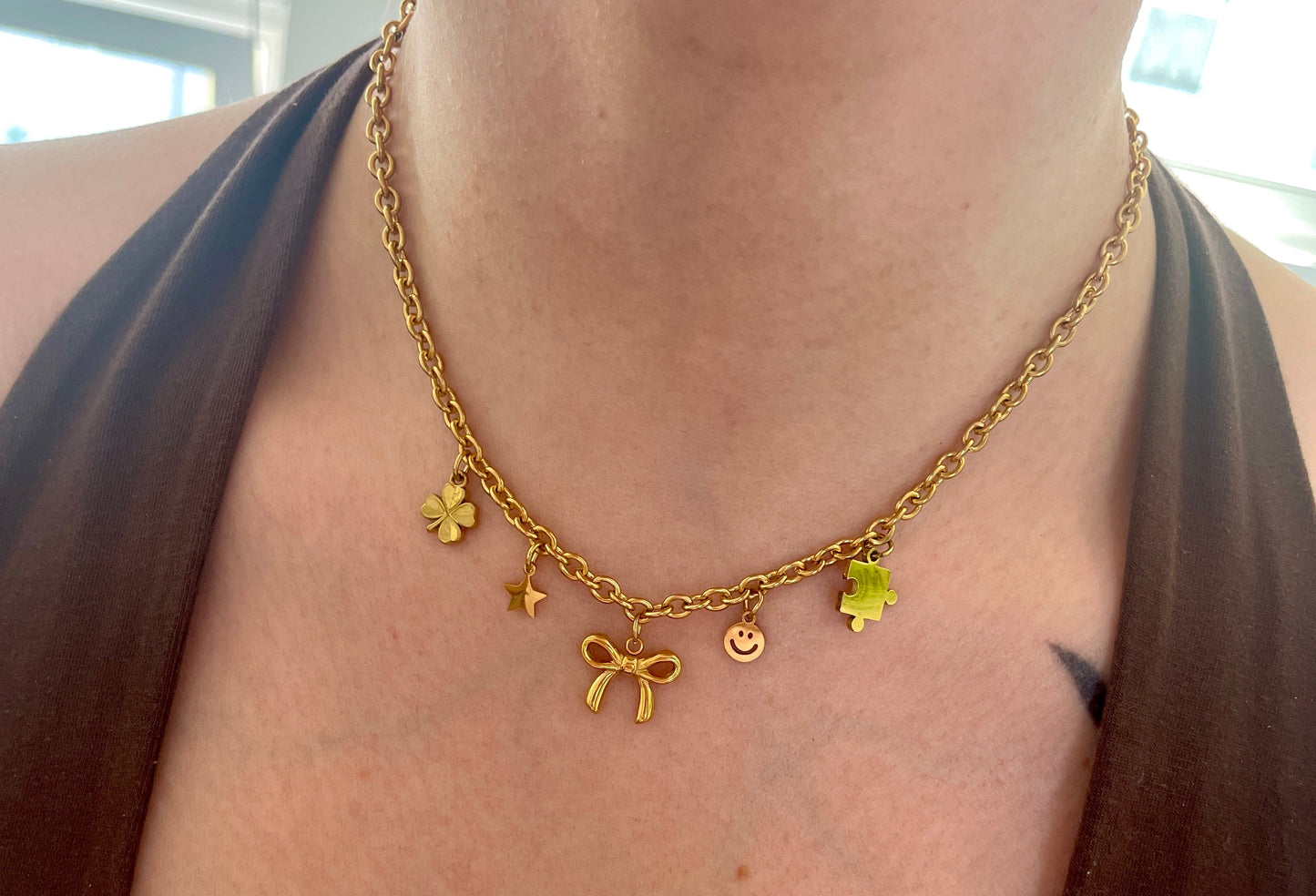 Charm Schmuck mit Verschluss