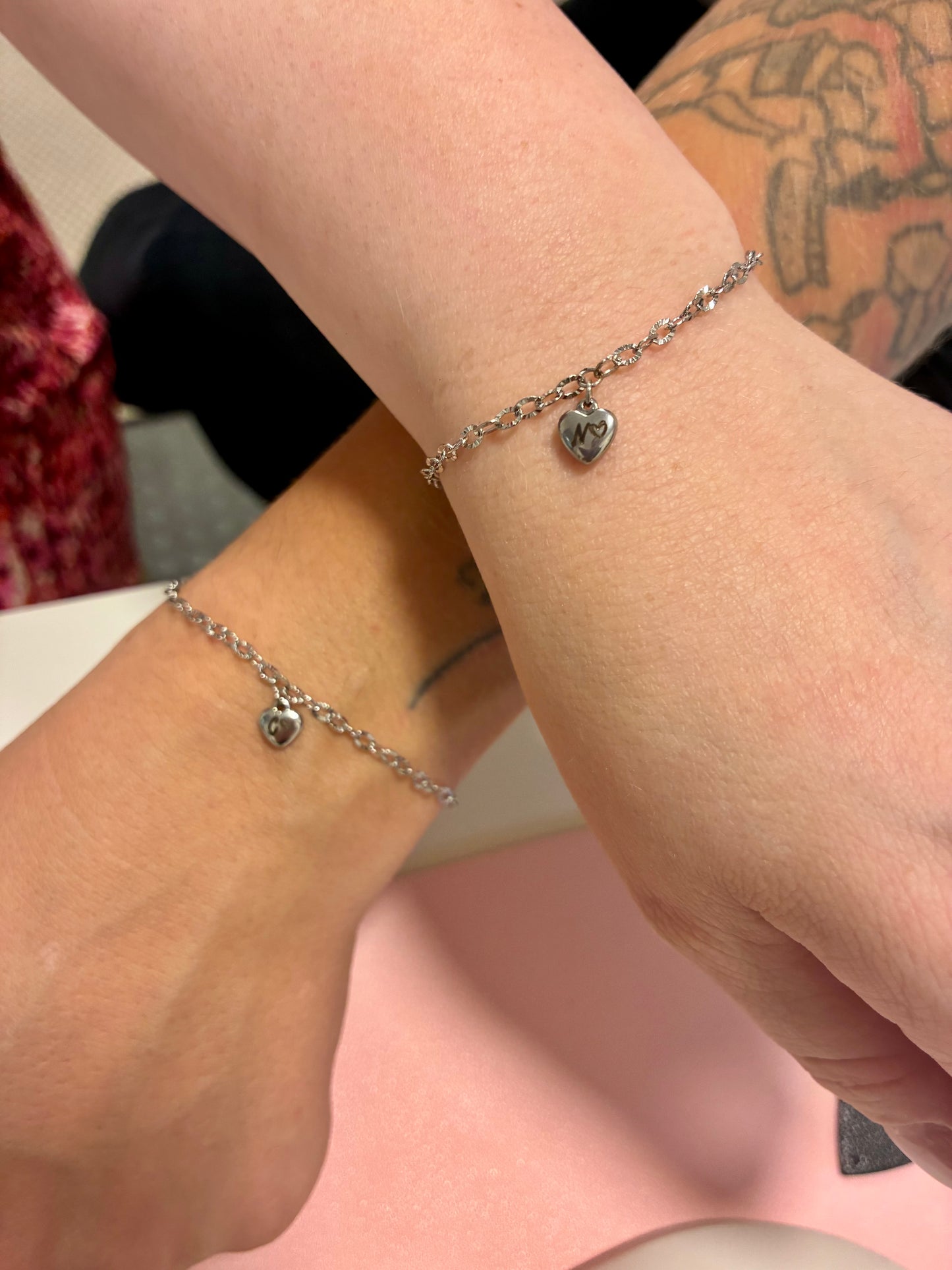 Gravierbarer Herz Charm Klein