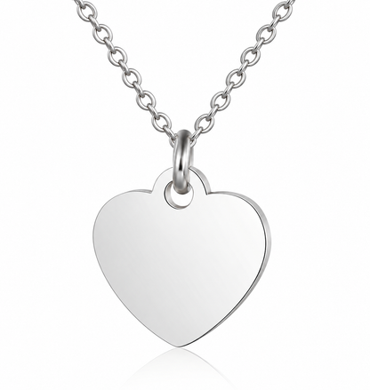 Gravierbare Herz Kette